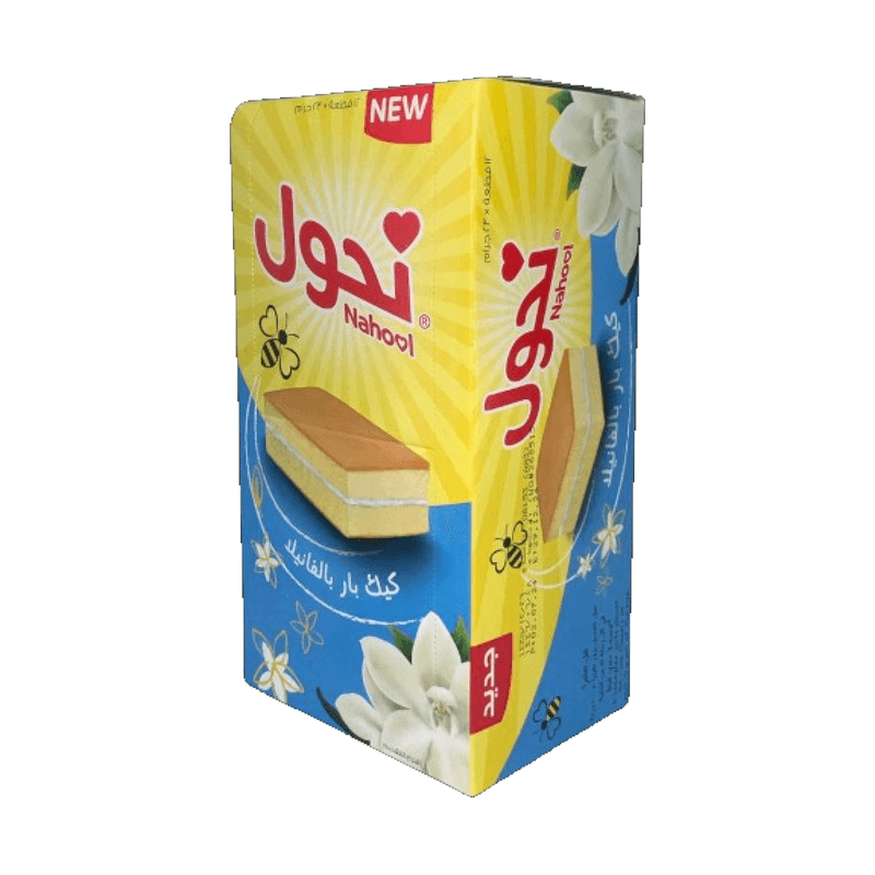 نحول كيك بار بالفانيلا  23جم — بوكس *12