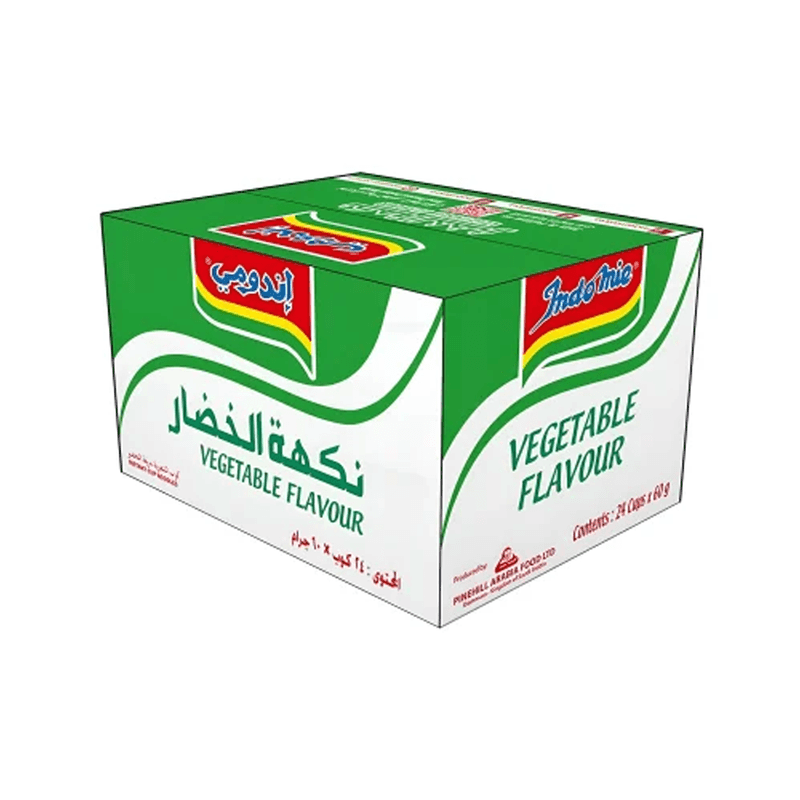 اندومي نودلز كاسات بنكهه الخضار 60جم — كرتون24
