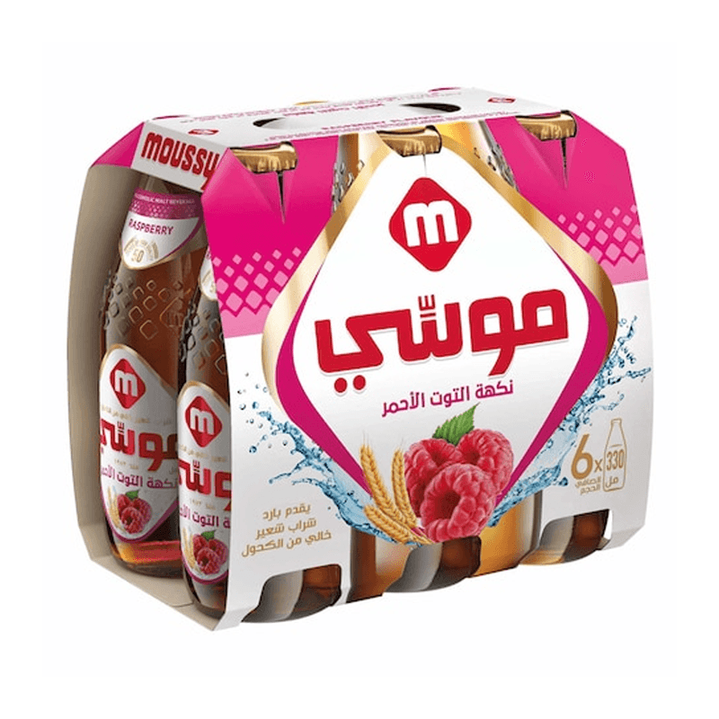 موسي التوت الاحمر 330مل — شدة6
