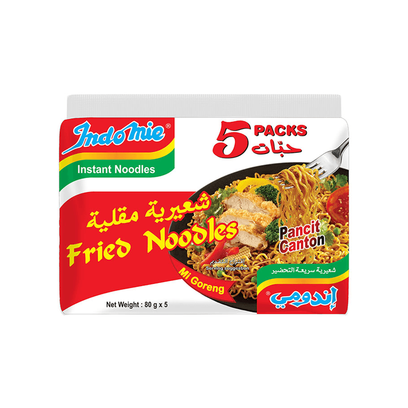 اندومي شعيرية مقلية 80جم — شدة*5