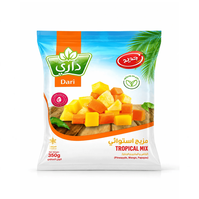 داري مزيج استوائي (الأناناس والمانجو والبابايا) 350 جم