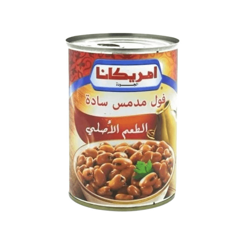 امريكانا فول مدمس سادة الطعم الاصلي 400غ