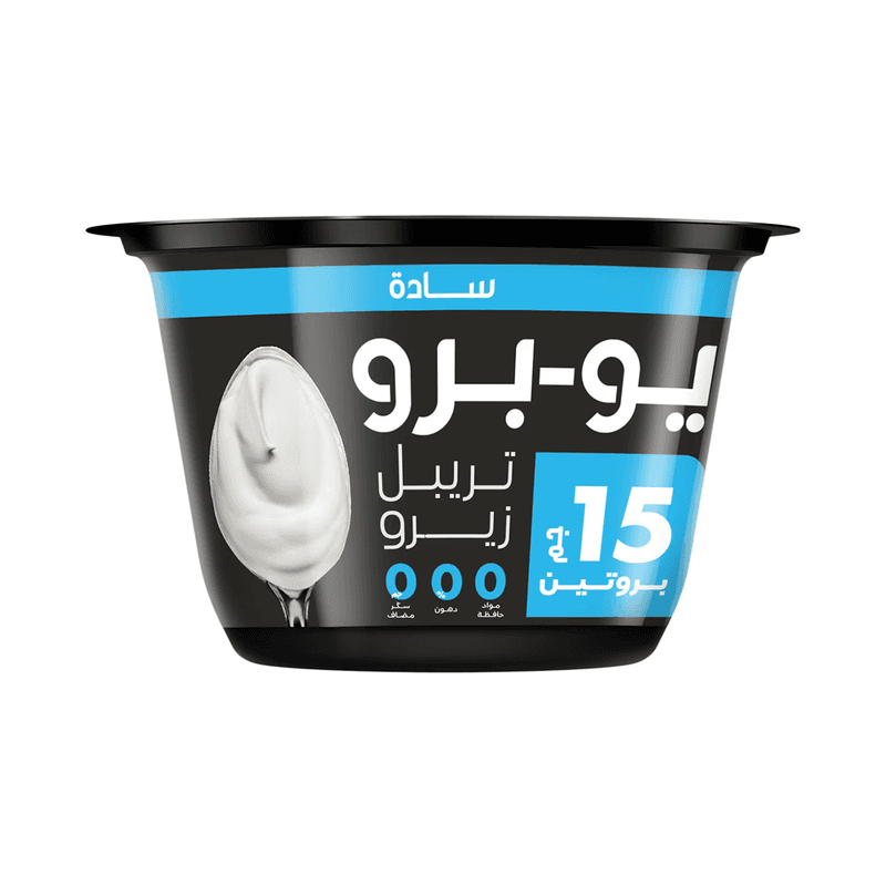 الصافي زبادي يوناني  يو برو تريبل بروتين 150جم