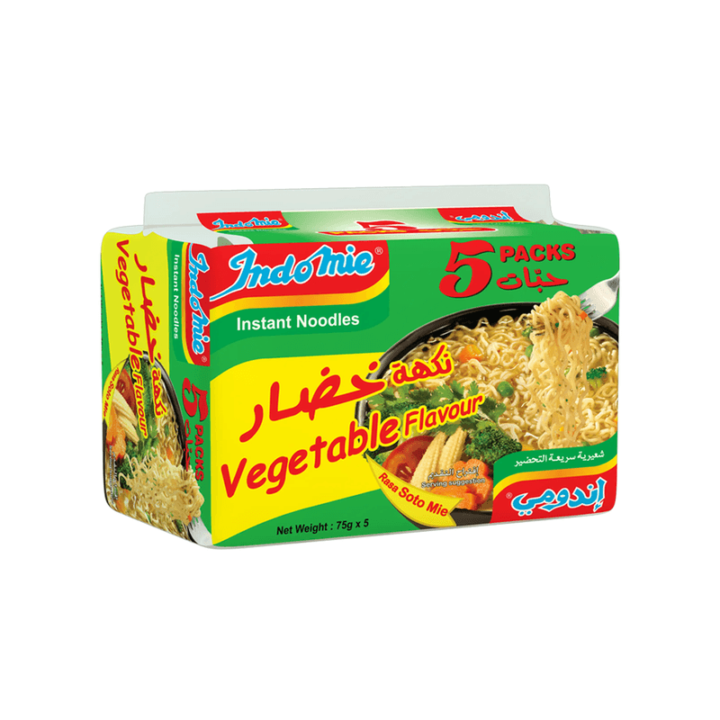 اندومي نكهة  خضار 75جم — شدة*5