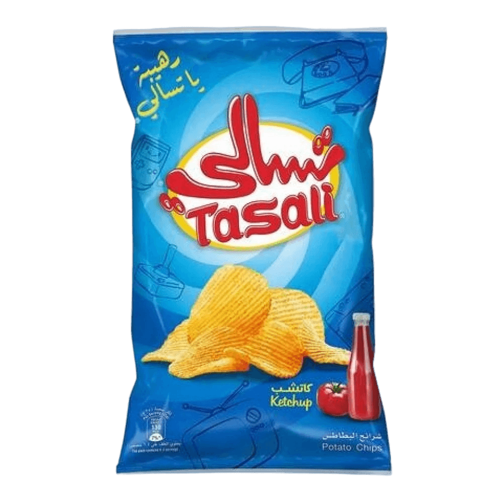 تسالي بطاطس بالكاتشب 155 جم