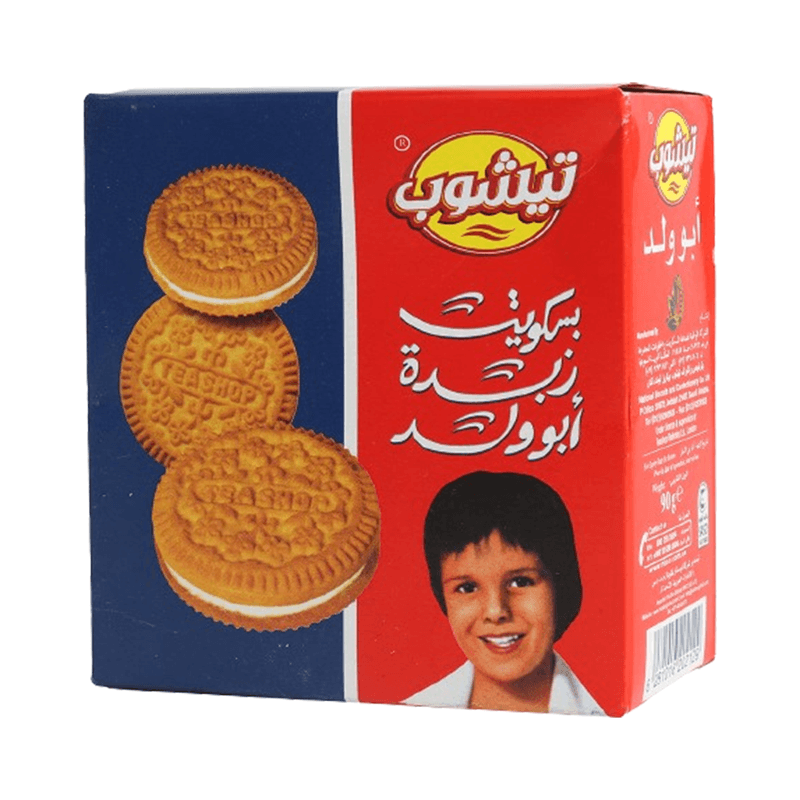 تيشوب بسكويت أبو ولد بالقشطة 90 جم