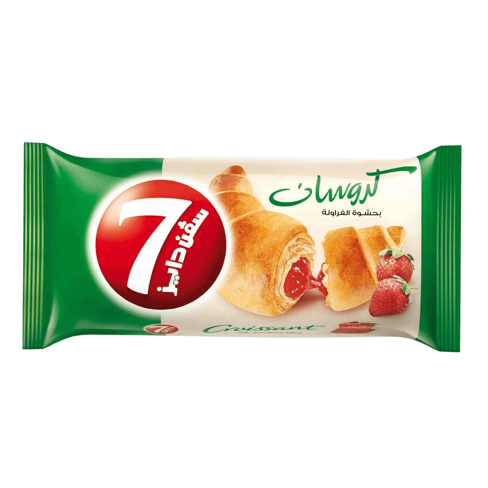 سفن دايز كرواسان بحشوةالفراوله55جم