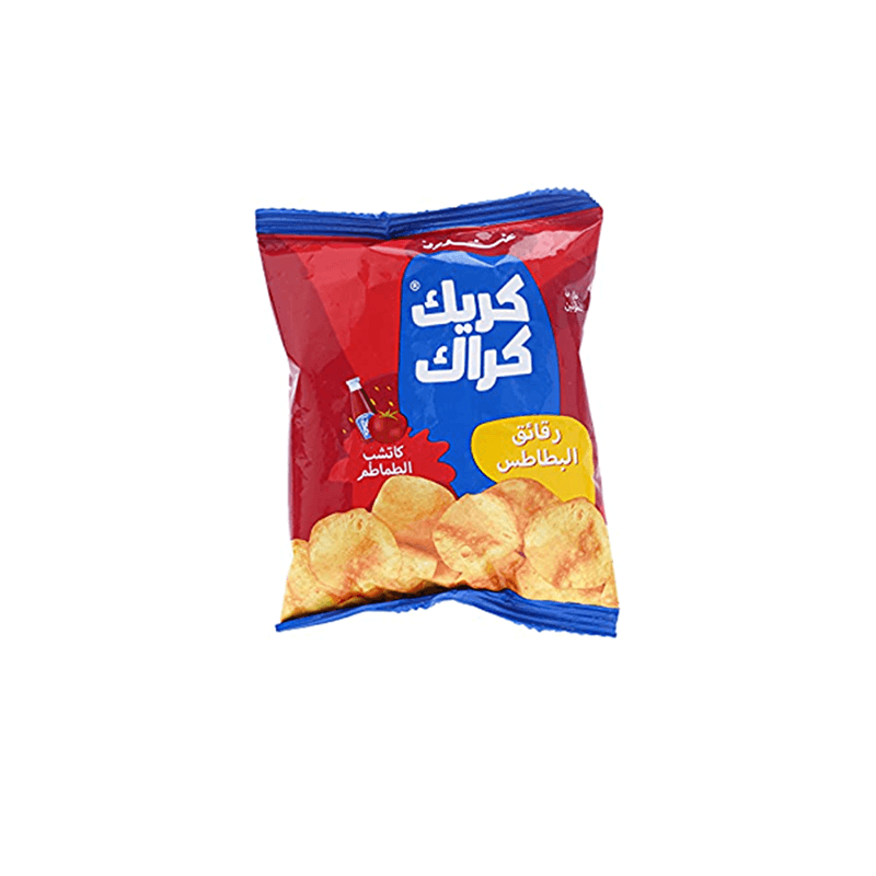 غندور كريك كراك كاتشب الطماطم 12جم