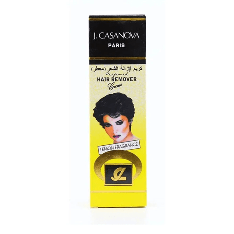 كريم  لازاله الشعر كازنوفا عطر الليمون 60جم