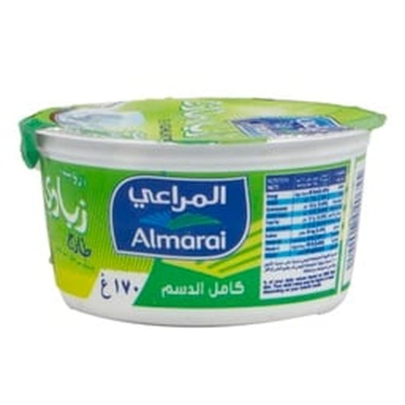 المراعي زبادي كامل الدسم 170جم