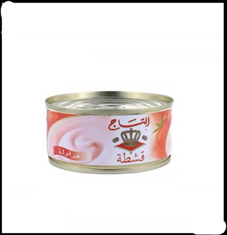 قشطة التاج  فراوله صغير 95جم