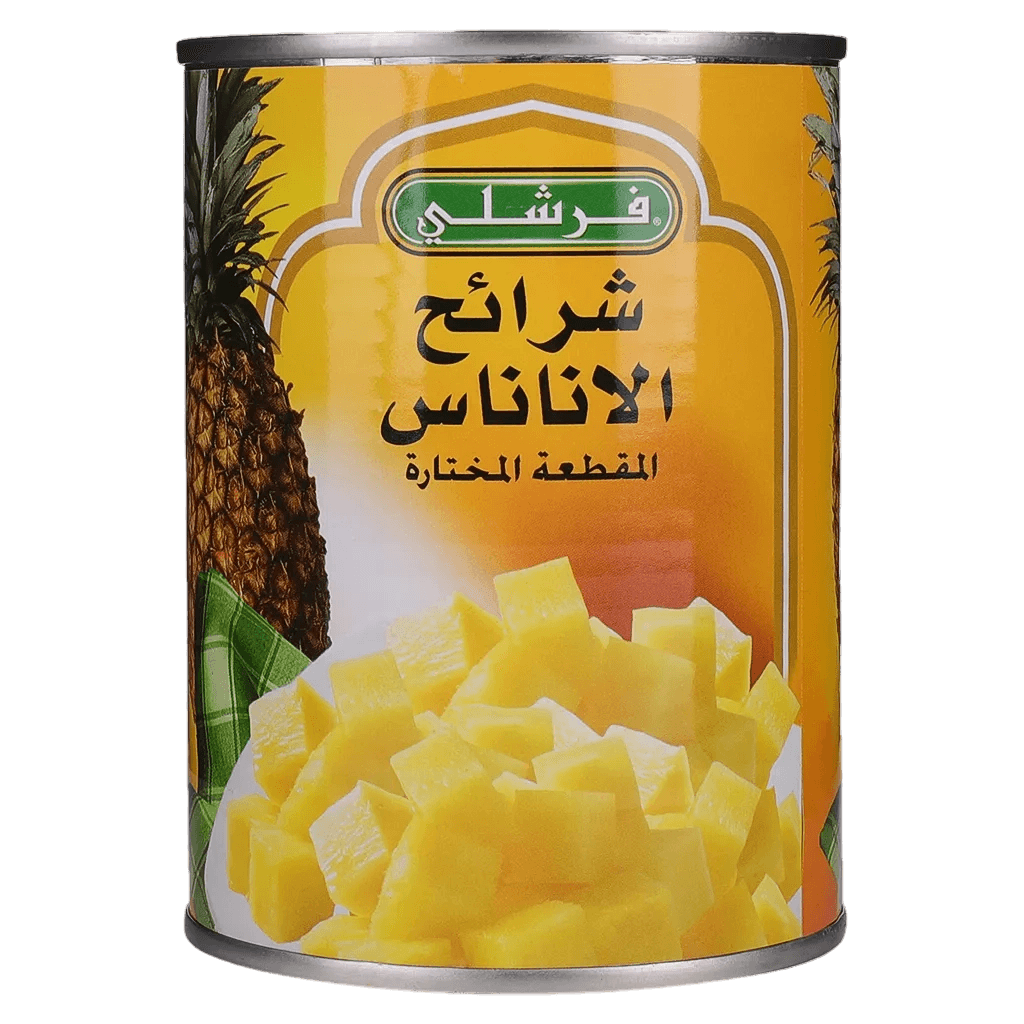 فرشلي اناناس شرائح مقطعة 565 جم