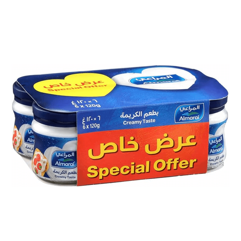 المراعي جبنة كريمة 120 جم — شدة6