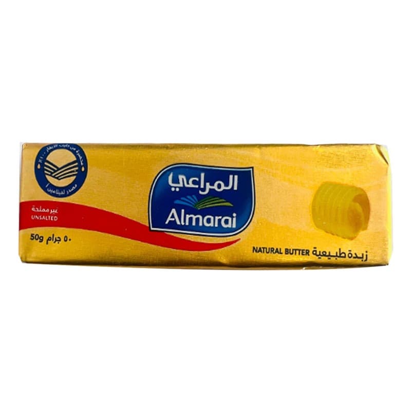 المراعي زبدة غير مملحة 50 جم