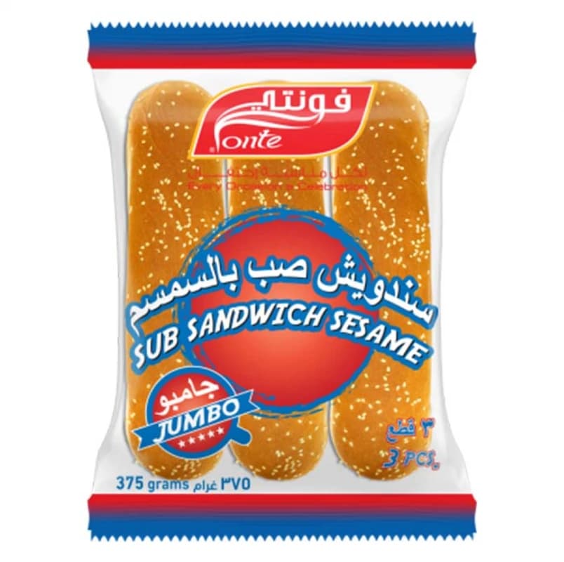 فونتي  صب سندوتش السمسم 375 جرام