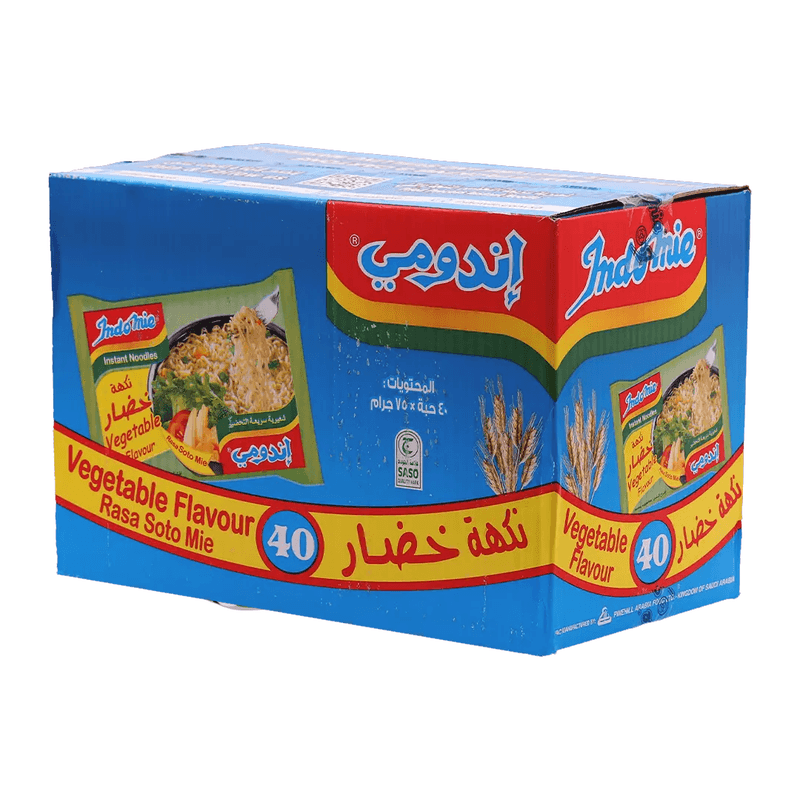 اندومي نكهة  خضار 75جم — كرتون40