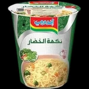 اندومي نودلز كاسات بنكهه الخضار 60جم