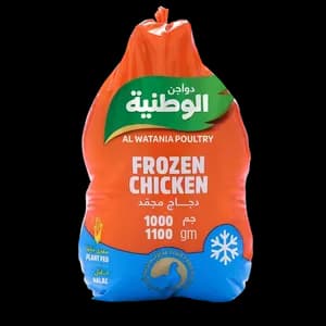 الوطنية دجاج مجمد 1100جم
