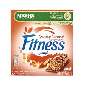 نستله سيريال بار كرانشي كراميل 6 حبة 23.5جم